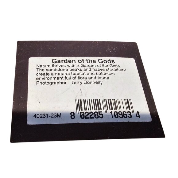 Garden Of The Gods Colorado Springs CO Souvenir Fridge Magnet Terry Donnelly 3" - Picture 2 of 3